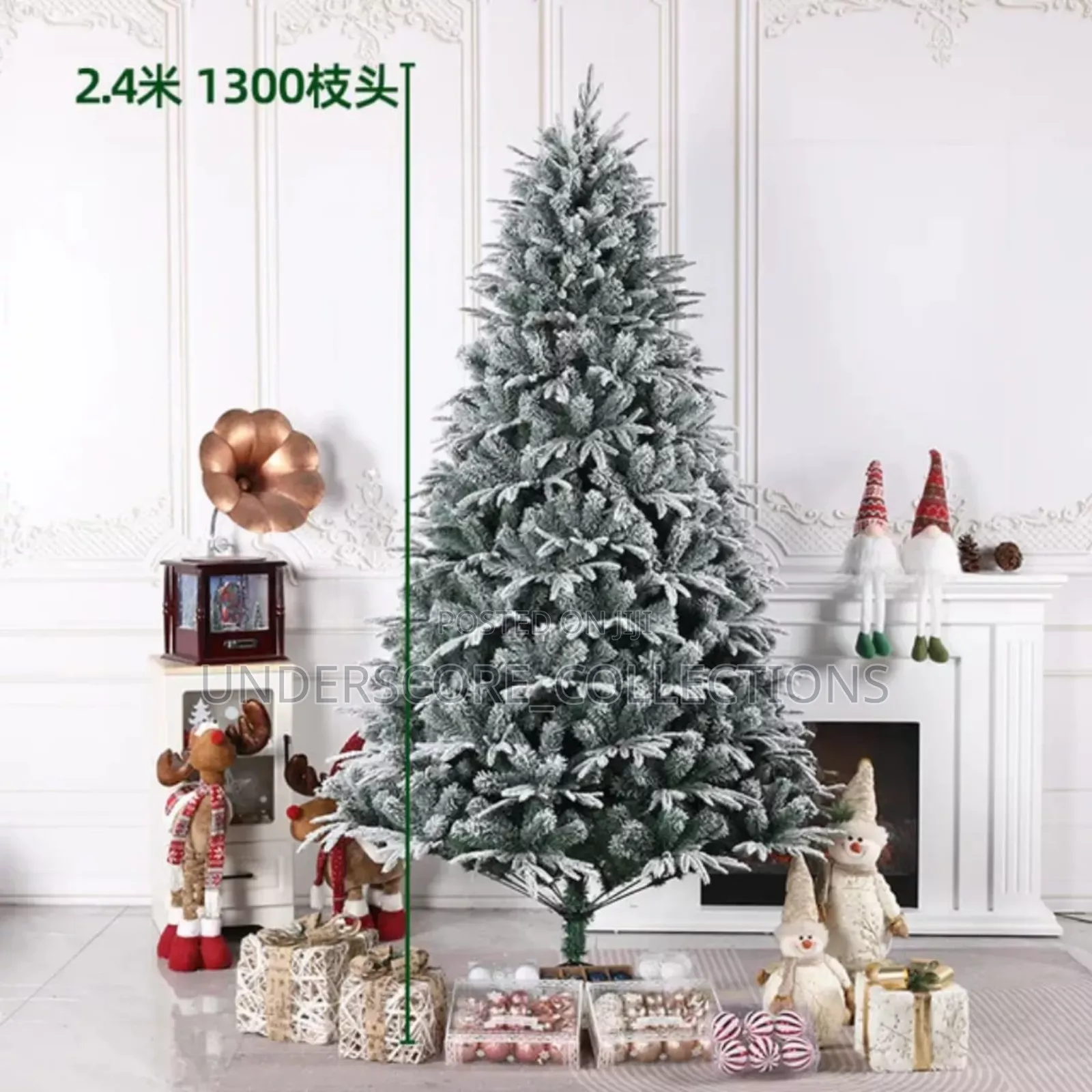 *Encrypted Pe PVC Snowflake High Quality Christmas Tree,