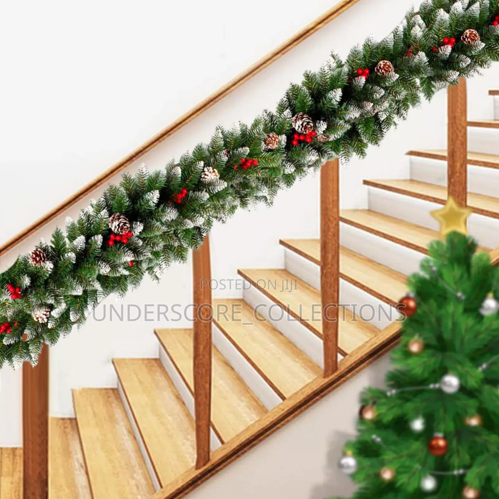 2.7m Artificial Flower Tree Garland
