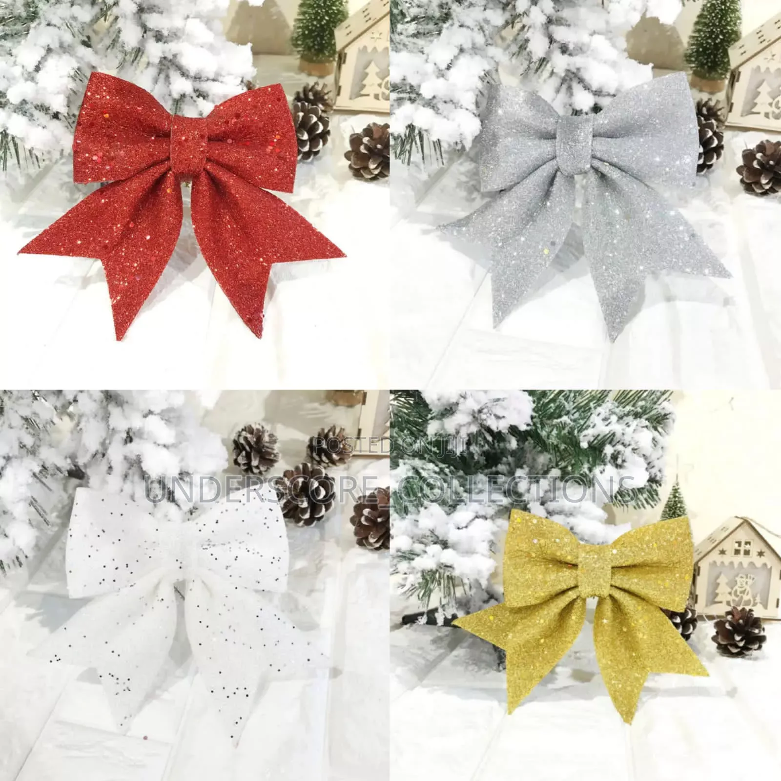 Bowknot Christmas Decorations*