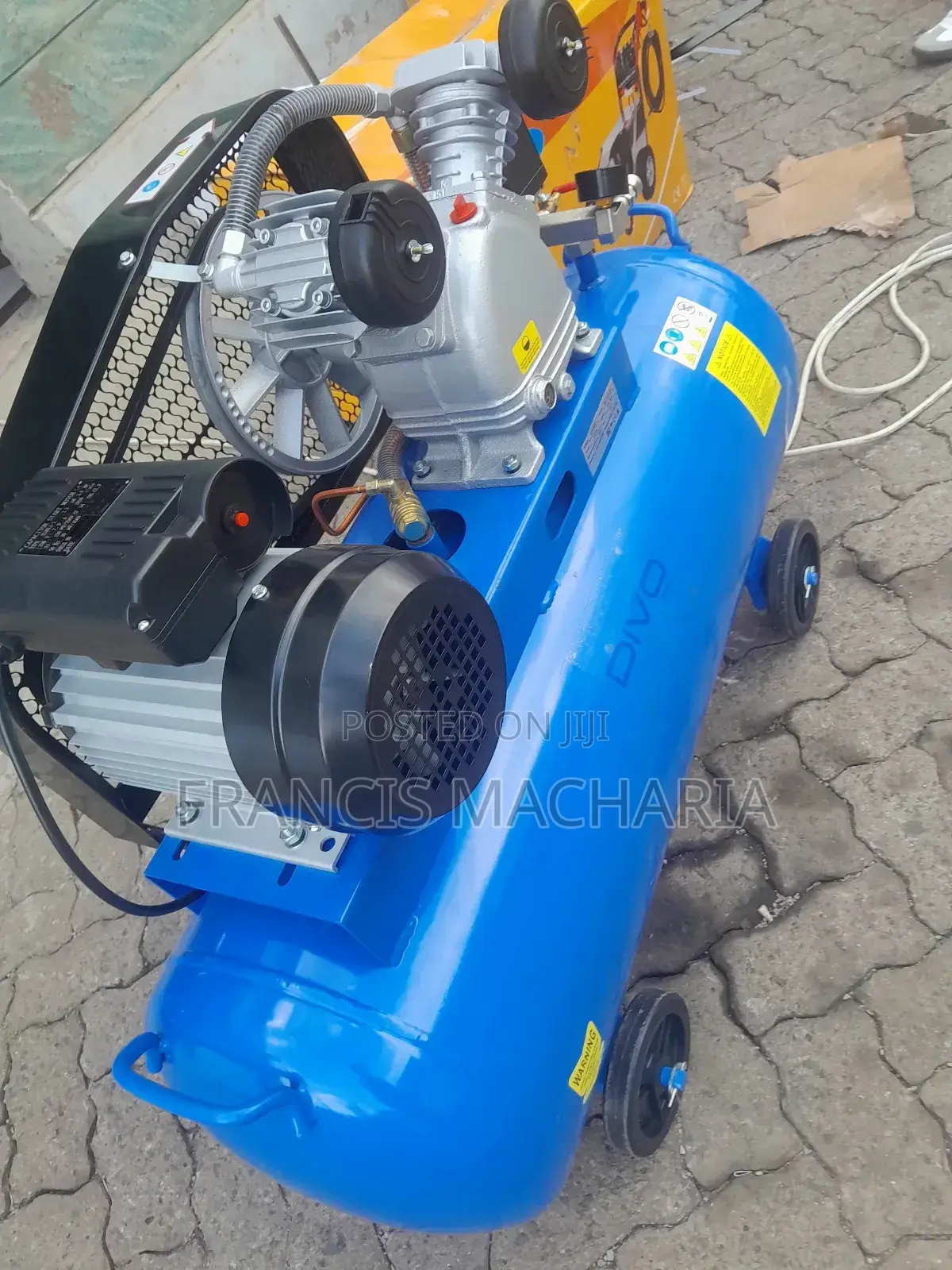 2 Piston Air Compressor Machine