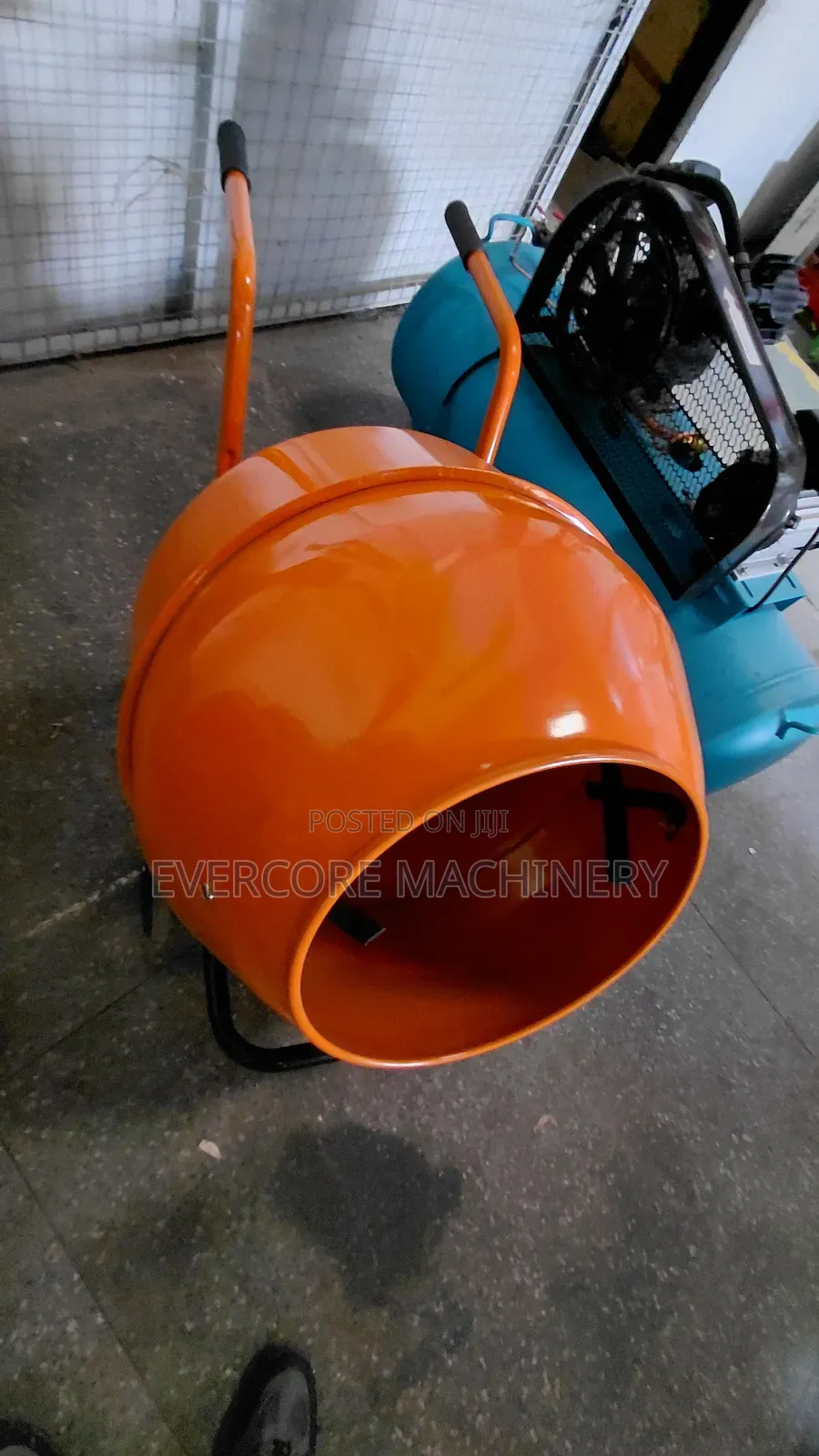 Electric 140l Small Concrete Mixer Single Phase.