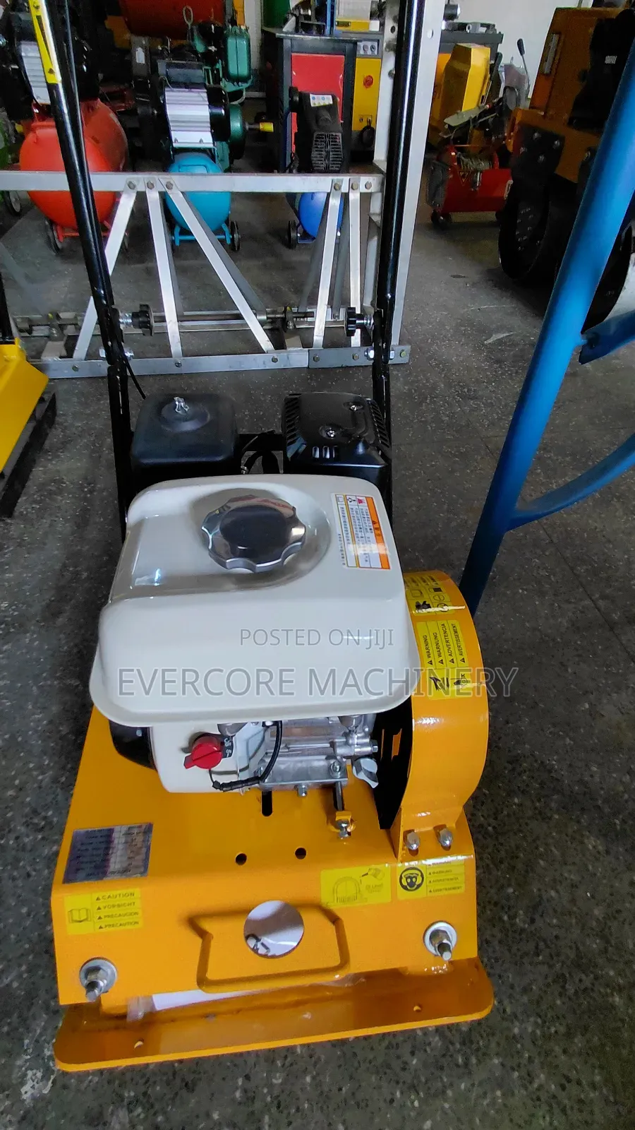 Honda Gp160 Plate Compactor 15-20m/Min Travel Speed 5.5hp