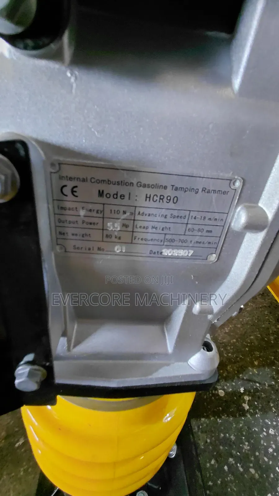 Kangaroo/Tamping Rammer Honda Engine 5.5hp.