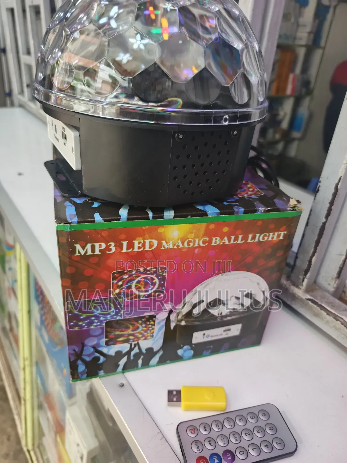 Multicolored Rotating Light