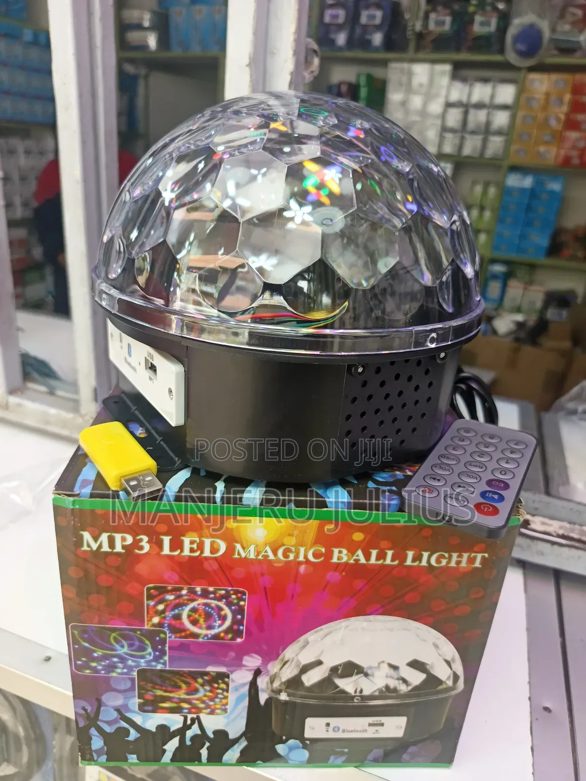 Multicolored Rotating Light