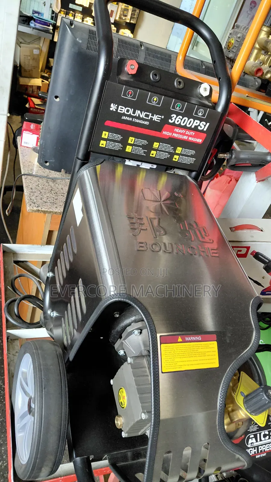 Bounche 3600psi Heavyduty Highpressure Washer Single Phase.