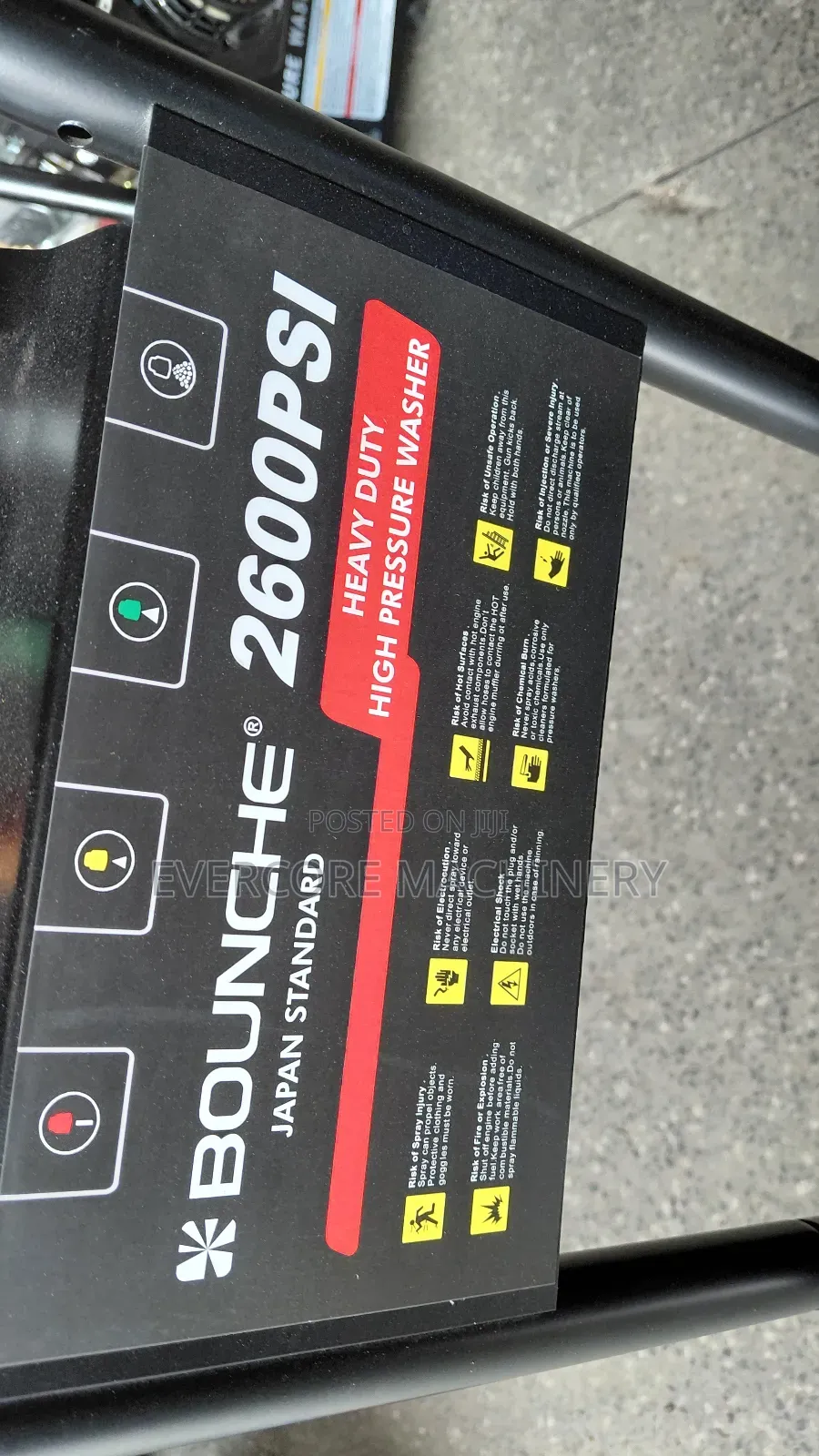 Bounche 2600psi Electric Highpressure Washer.