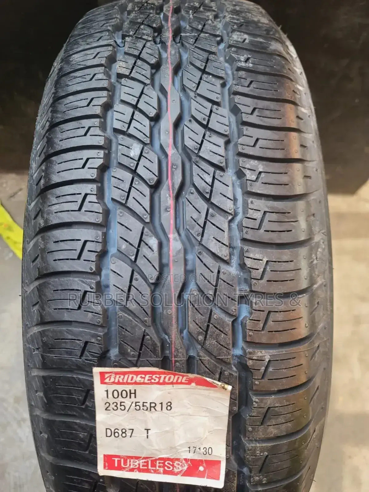 235 /55 R18 Bridgestone Tyres 100H D687 Japan