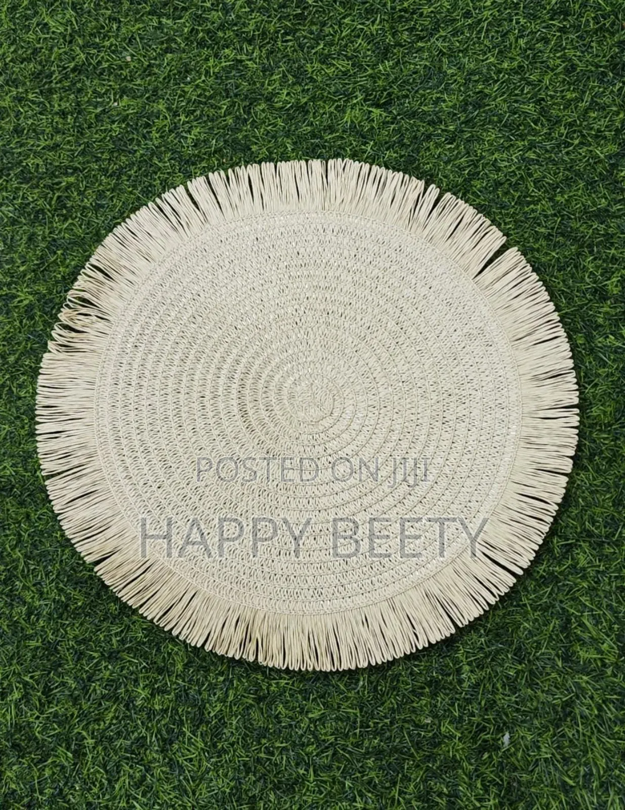Luxurious Woven Round Rattan Table Mats/Placemat