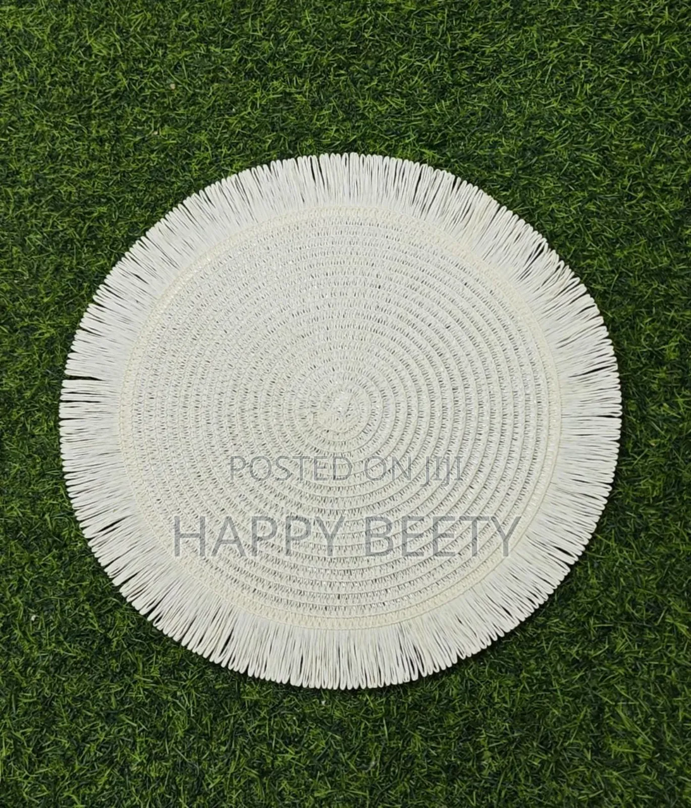 Luxurious Woven Round Rattan Table Mats/Placemat