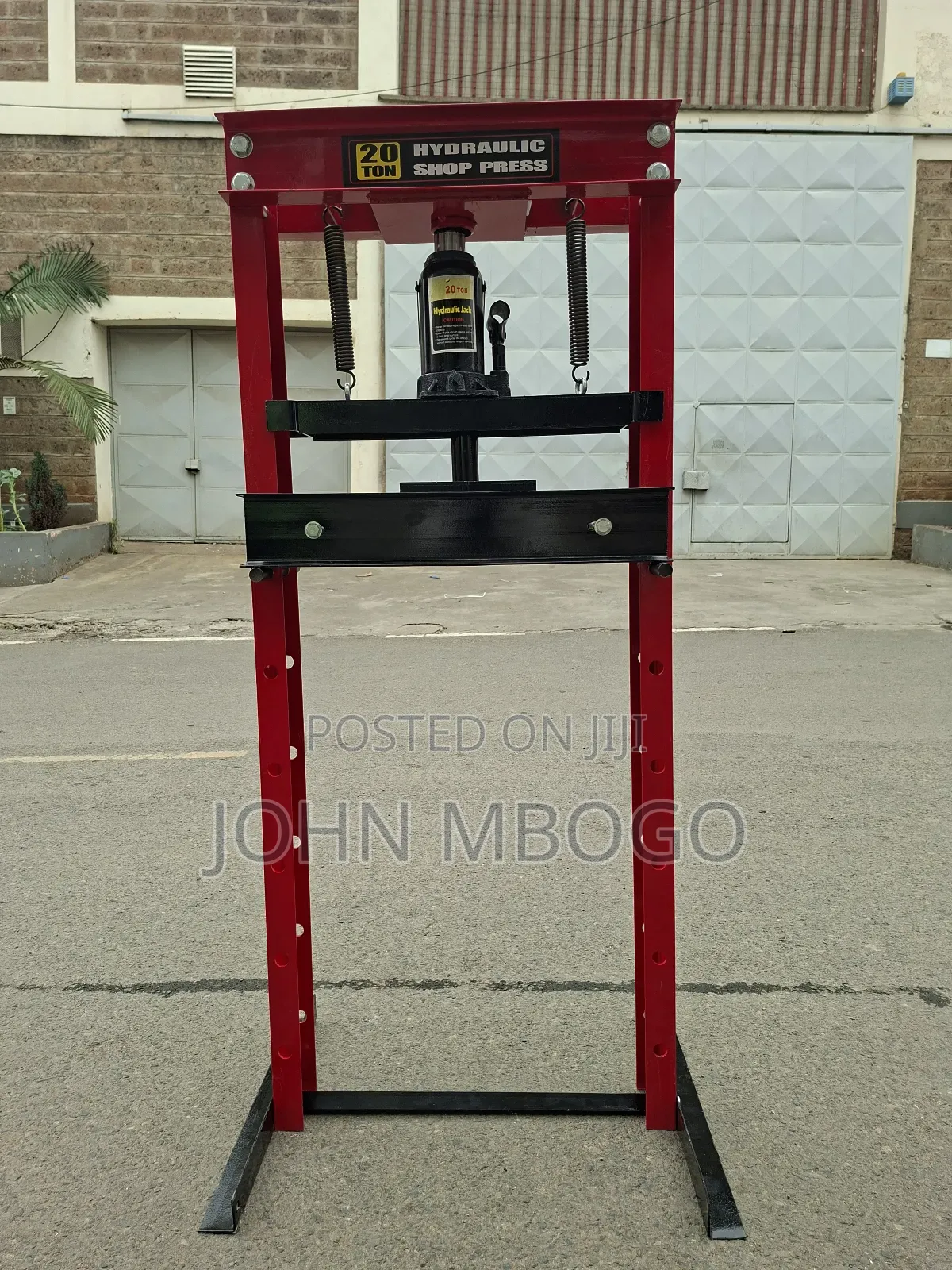 Heavy Duty Hydraulic Shop Press 20 Ton