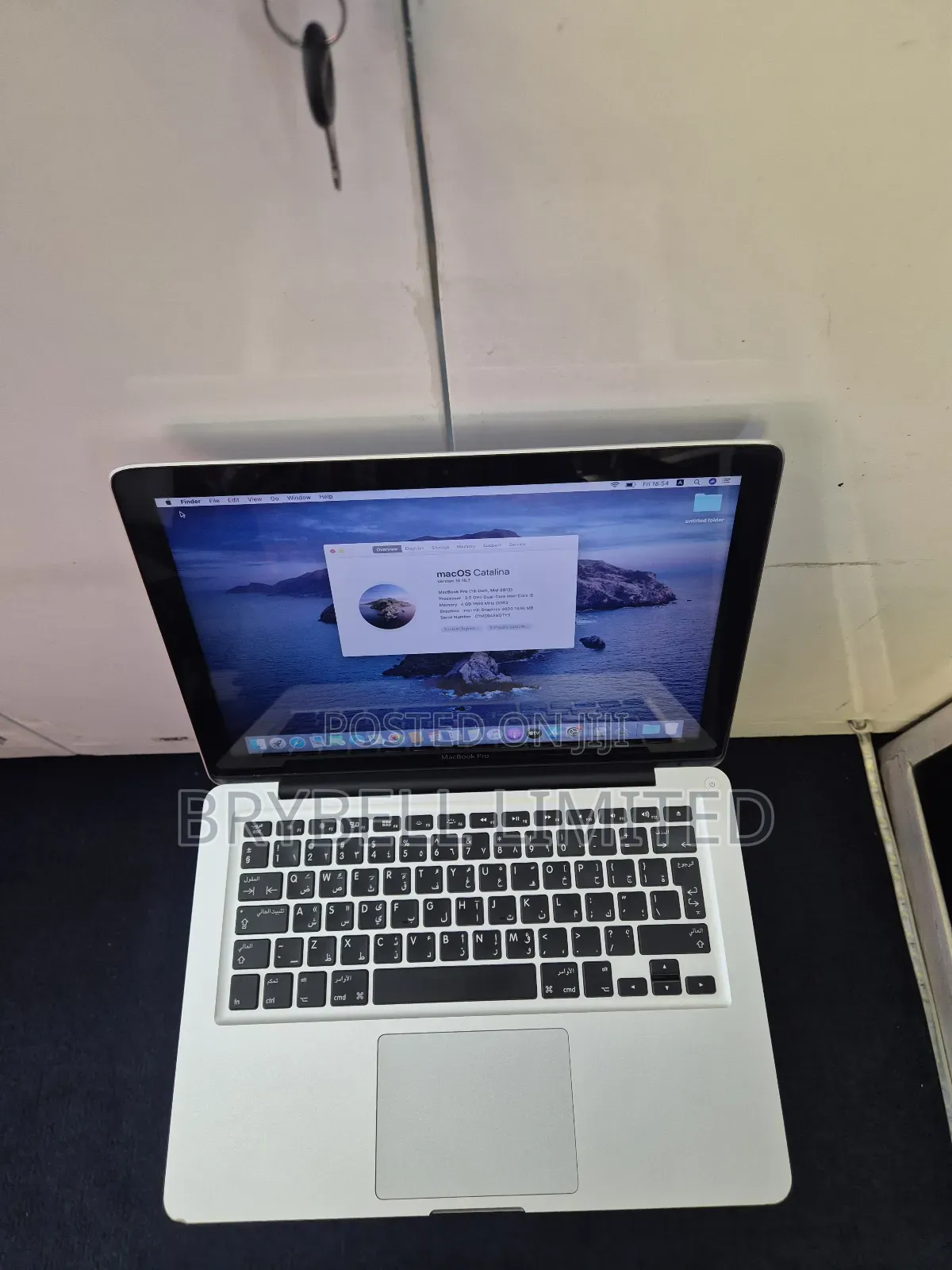 Laptop Apple MacBook Pro 2012 4GB Intel Core I5 SSD 256GB