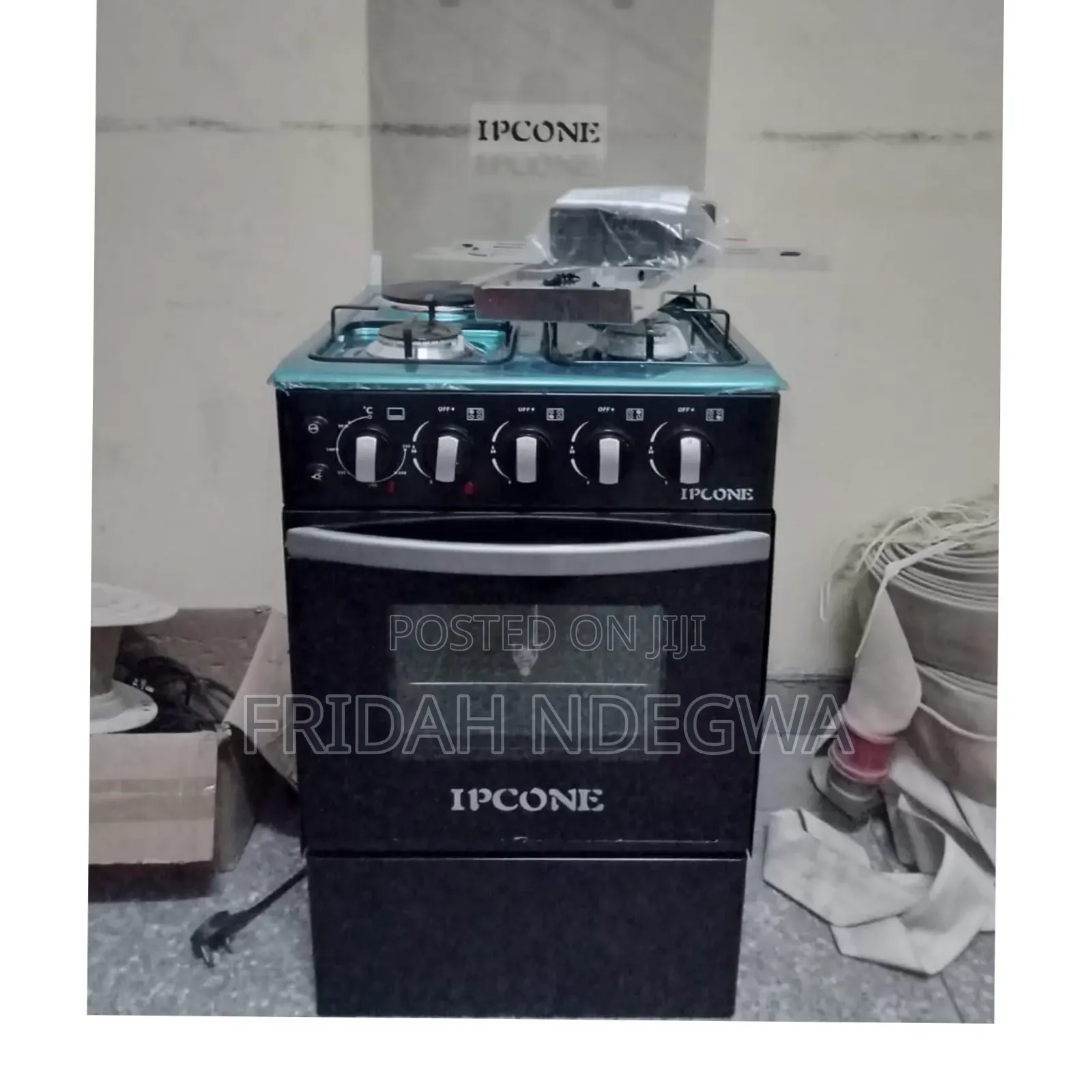 50*55 Ipcone 3+1 Standing Cooker With Electric Oven
