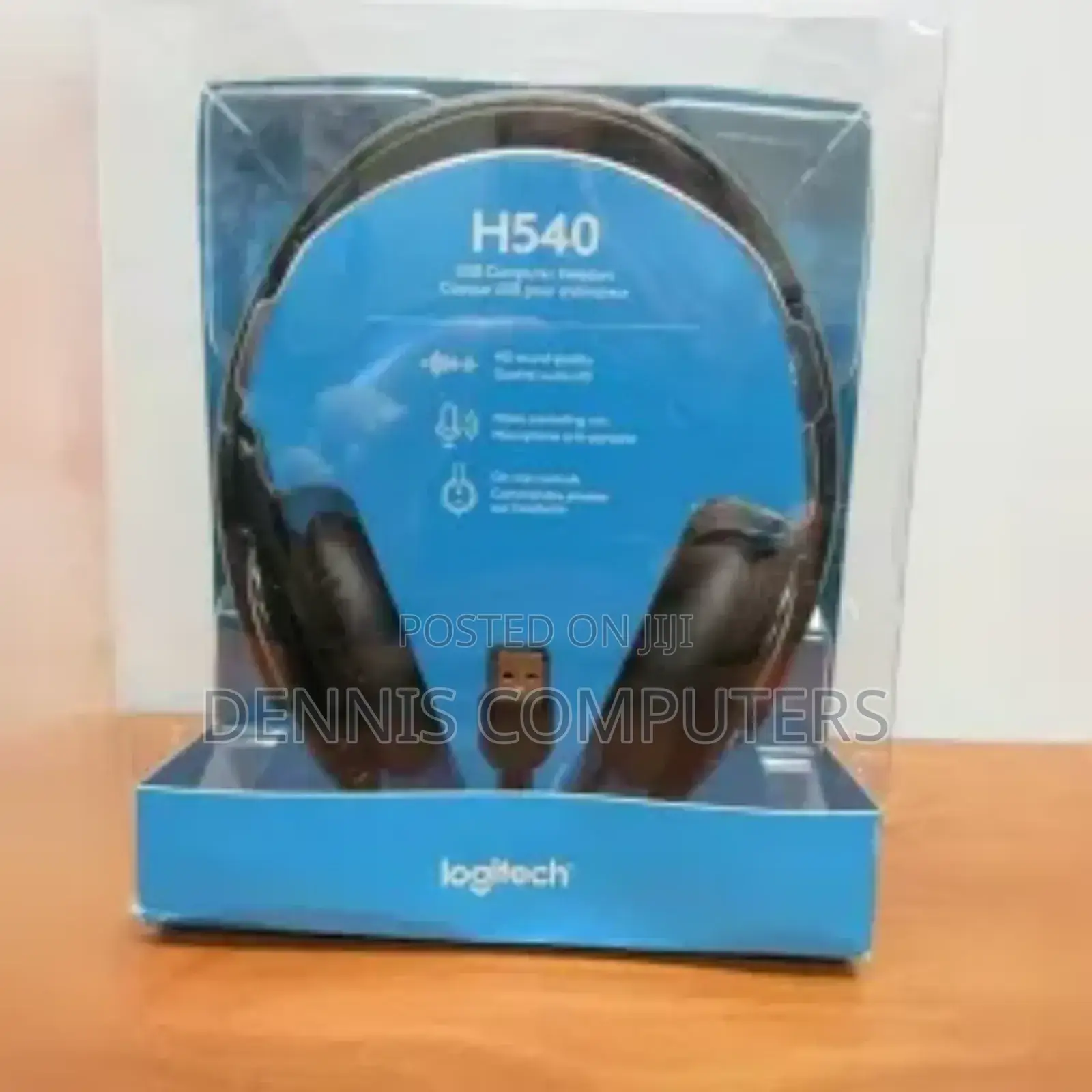 Logitech H540 Usb Headset With Noise Cancelling Mic