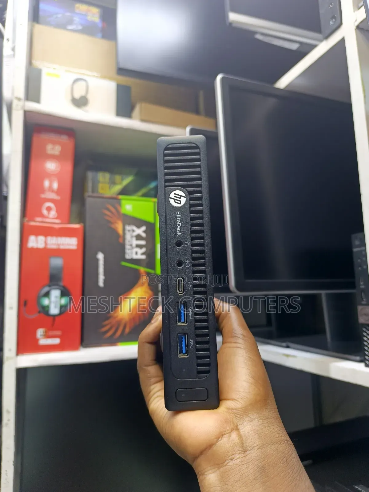 Desktop Computer HP EliteDesk 800 8GB Intel Core i5 SSD 256GB