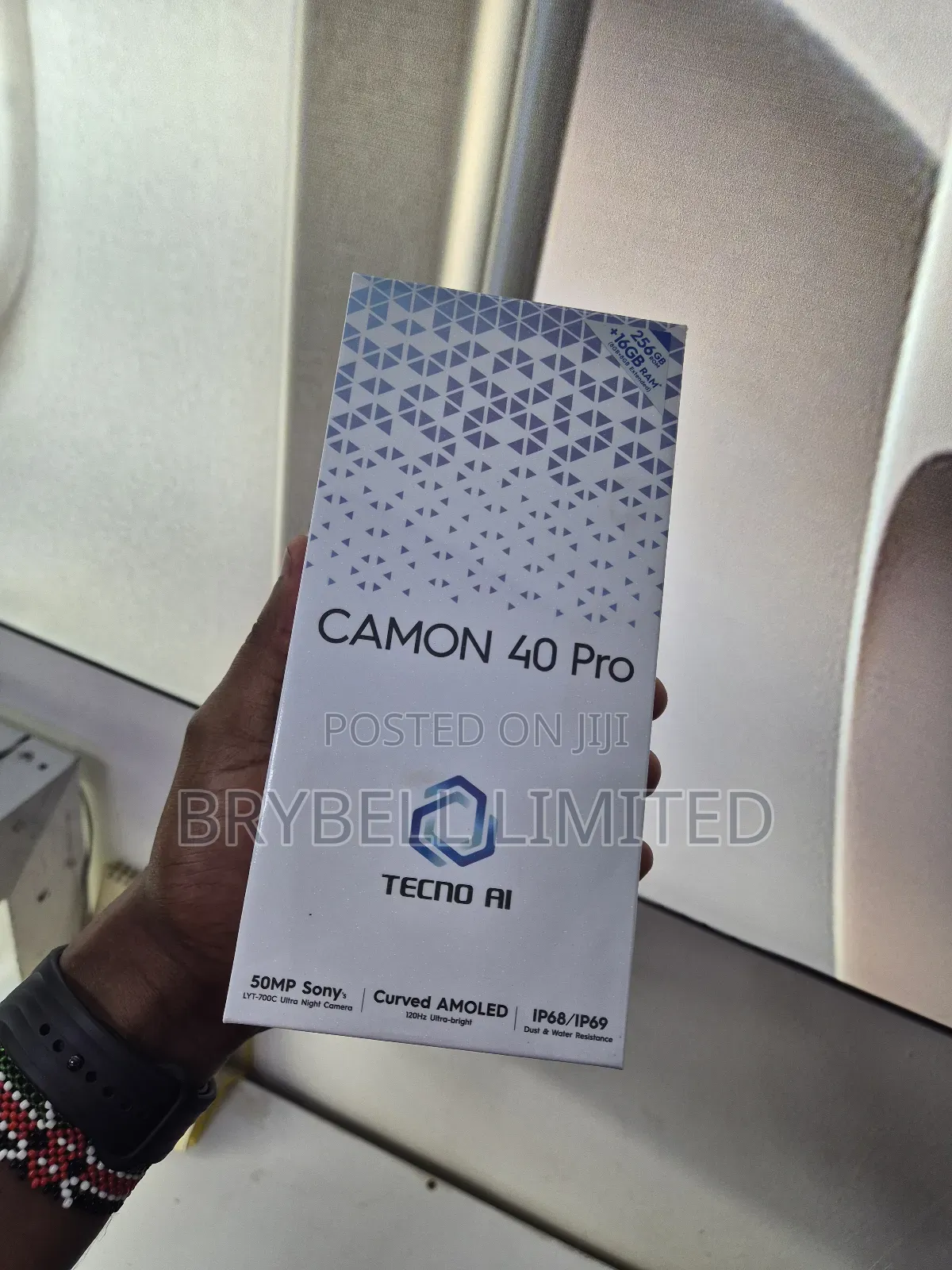 New Tecno Camon 40 Pro 256 GB Gray