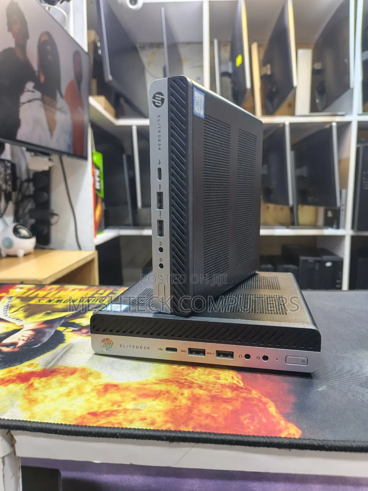 Desktop Computer HP EliteDesk 800 G3 8GB Intel Core i7 SSD 256GB