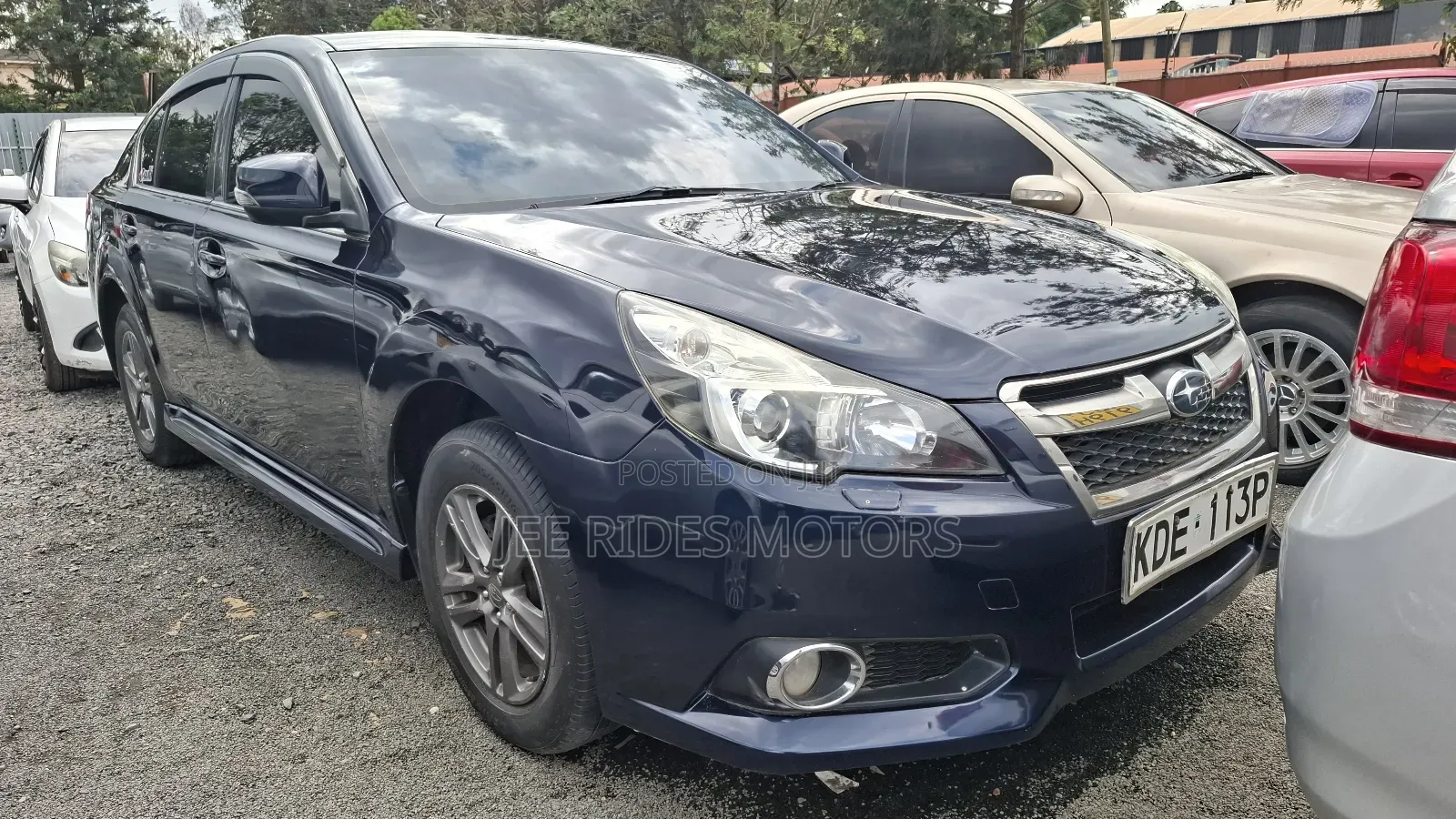 Subaru Legacy 2.5i 4dr Sedan AWD (2.5L 4cyl 6M) 2014 Blue