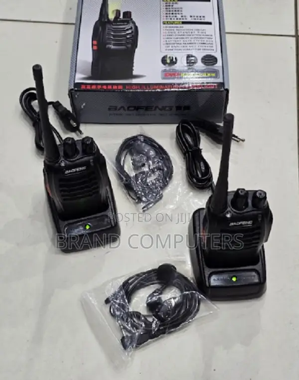 Baofeng Bf-888s Walkie Talkie Two-Way Radio for Security and Events