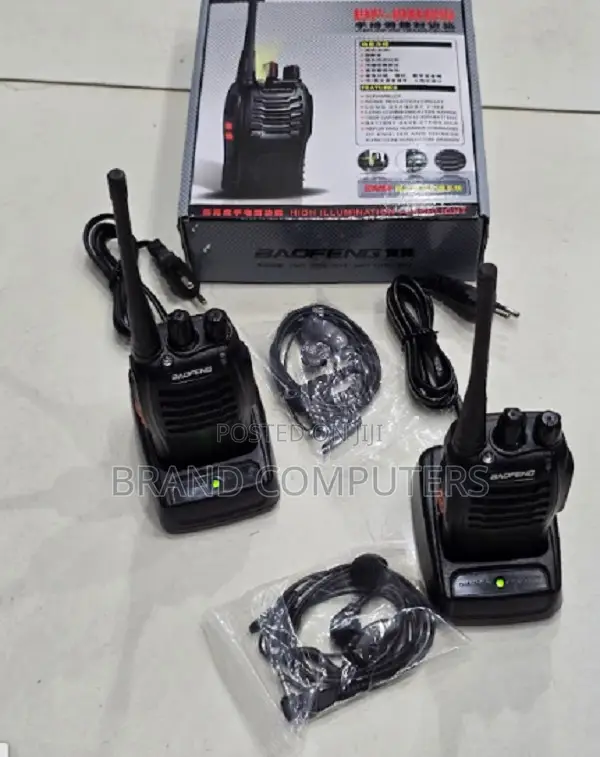 Baofeng Bf-888s Handheld Radio Call Walkie Talkie- 2 Pieces a Pair