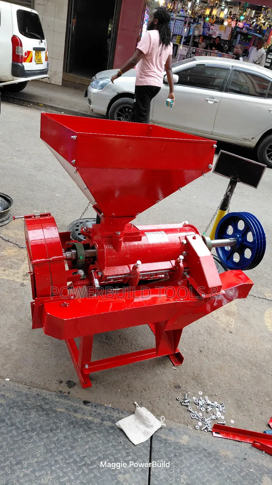 Quality Maize Huller/Dehusker/Degermer 1500kg/H With Petrol Engine