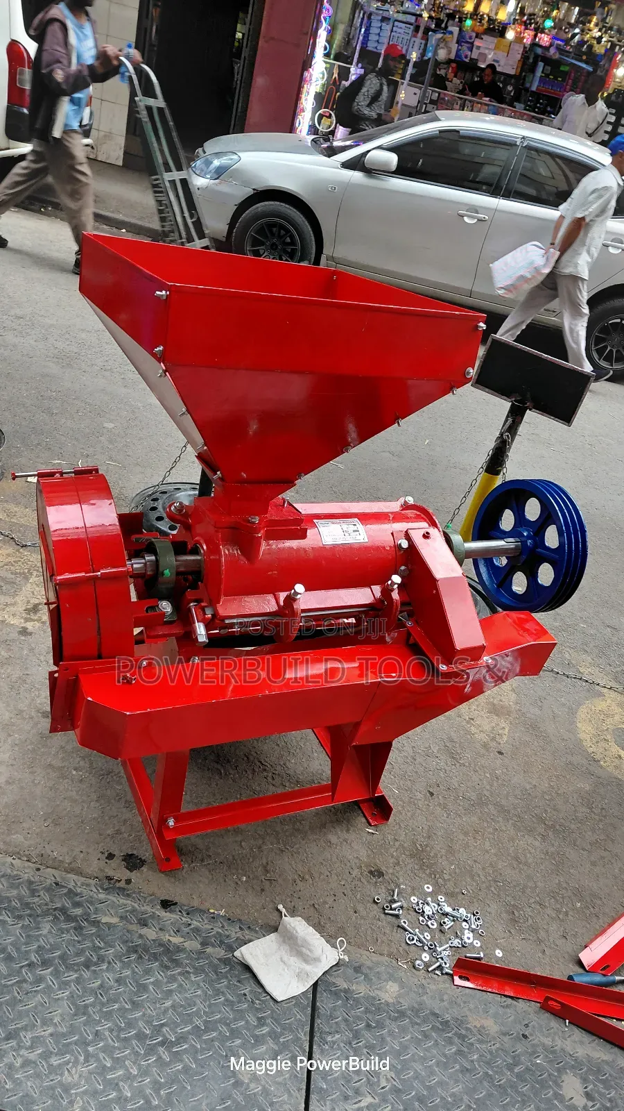 Quality Maize Huller/Dehusker/Degermer 1500kg/H With Petrol Engine