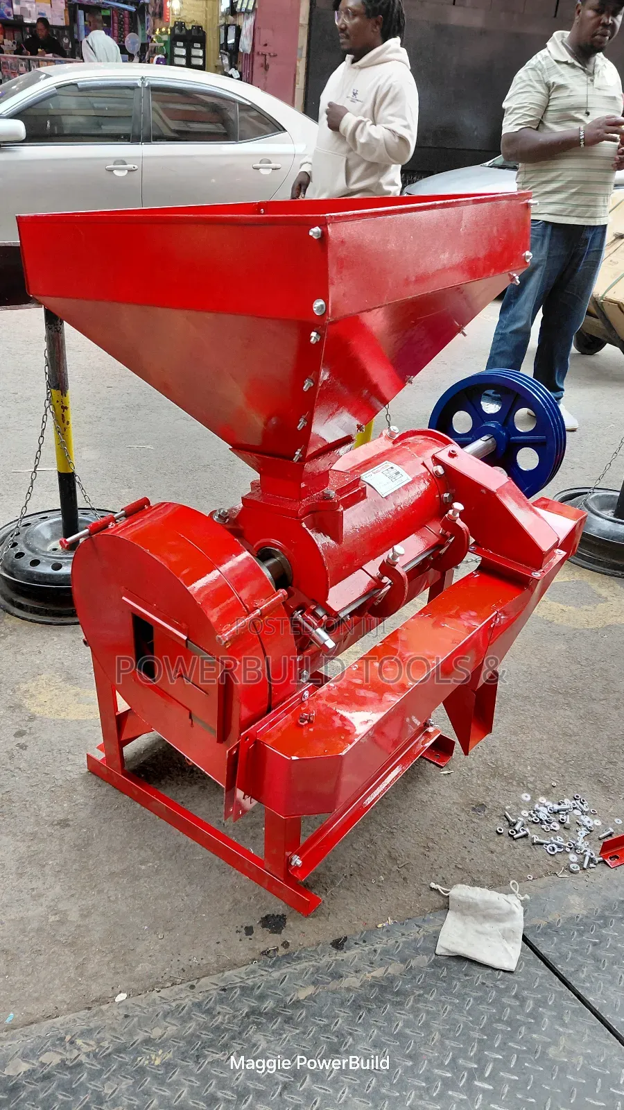 Quality Maize Huller/Dehusker/Degermer 1500kg/H With Petrol Engine