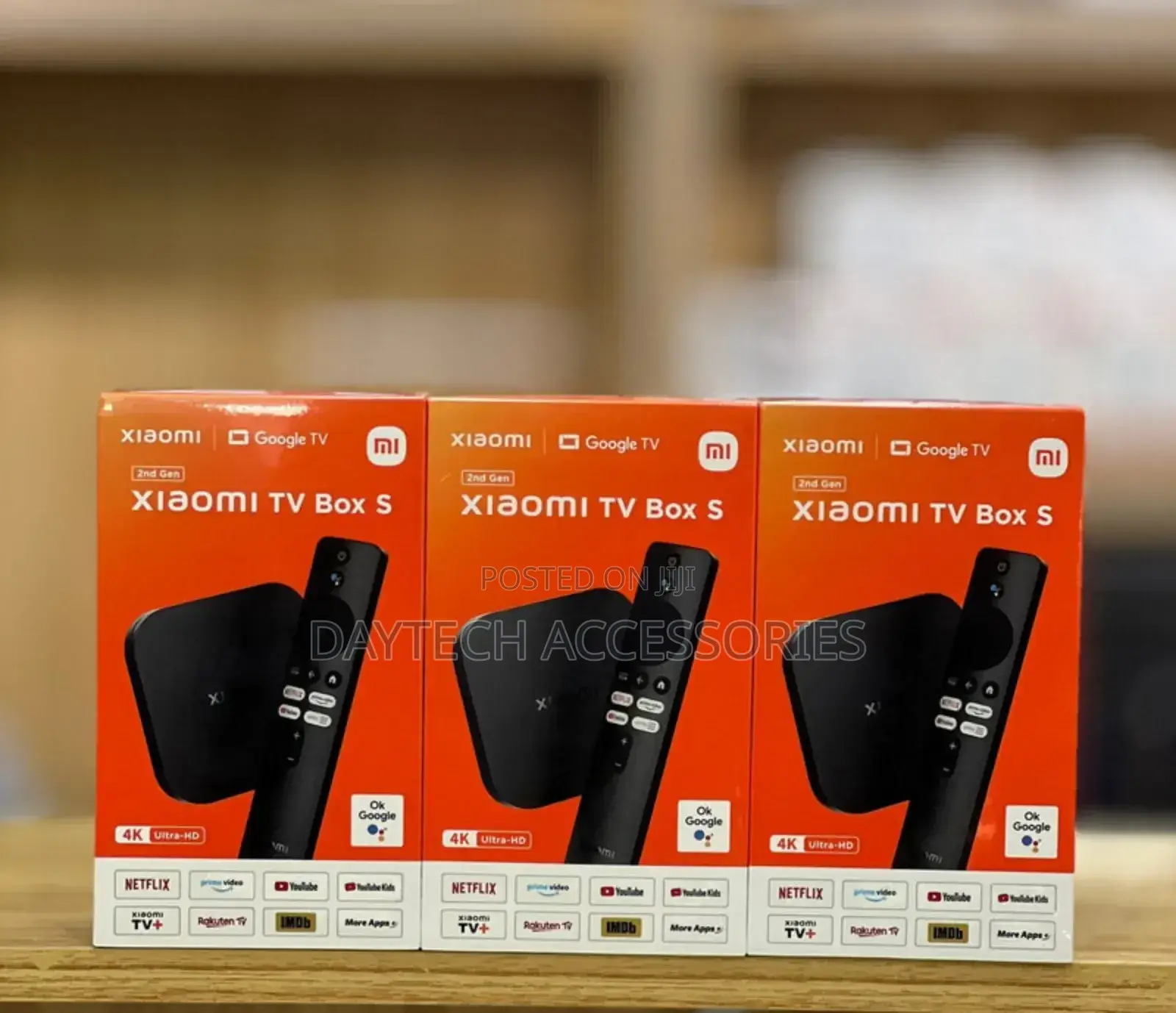 The Xiaomi Tv Box S (2nd Gen) Streaming Media Player.