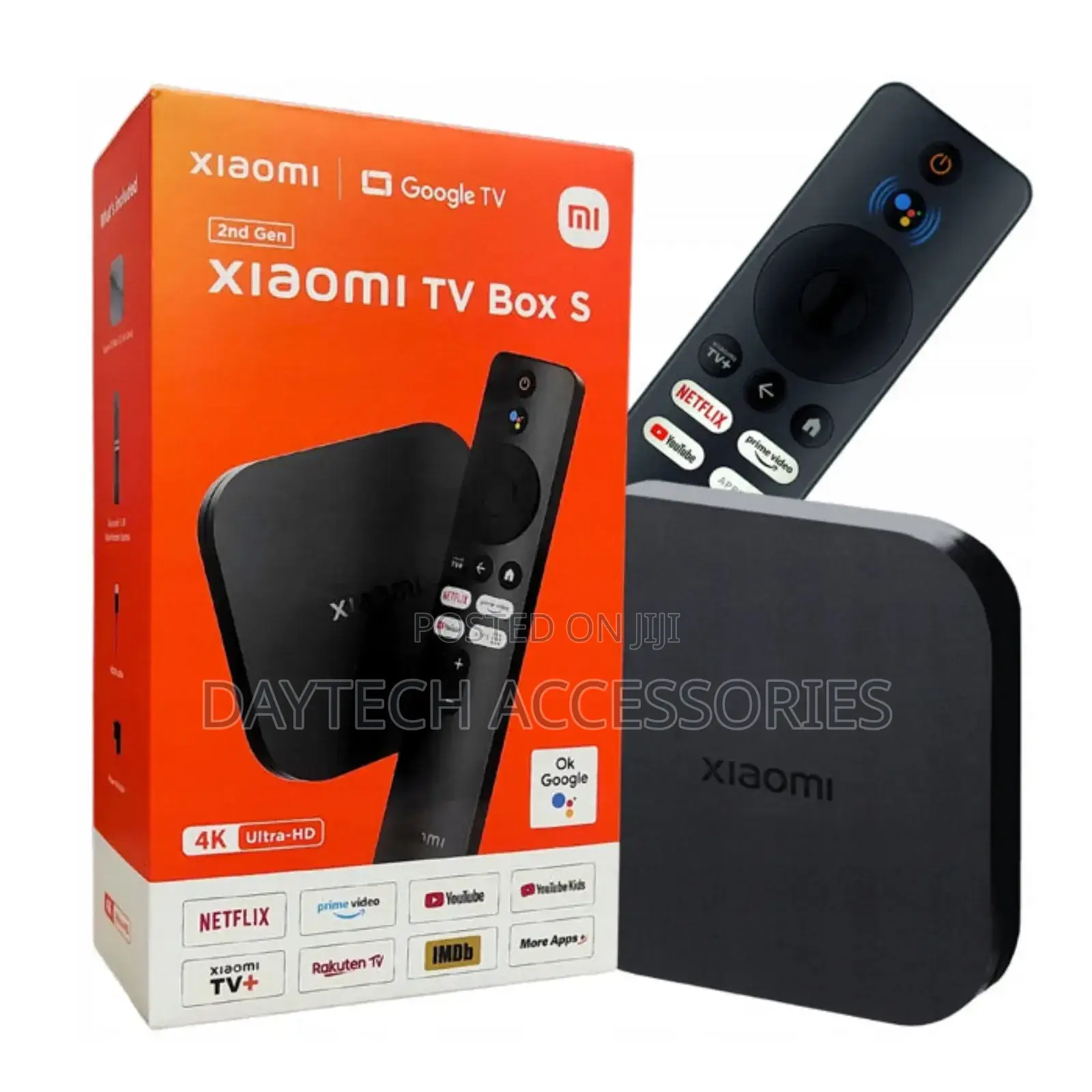 The Xiaomi Tv Box S (2nd Gen) Streaming Media Player.