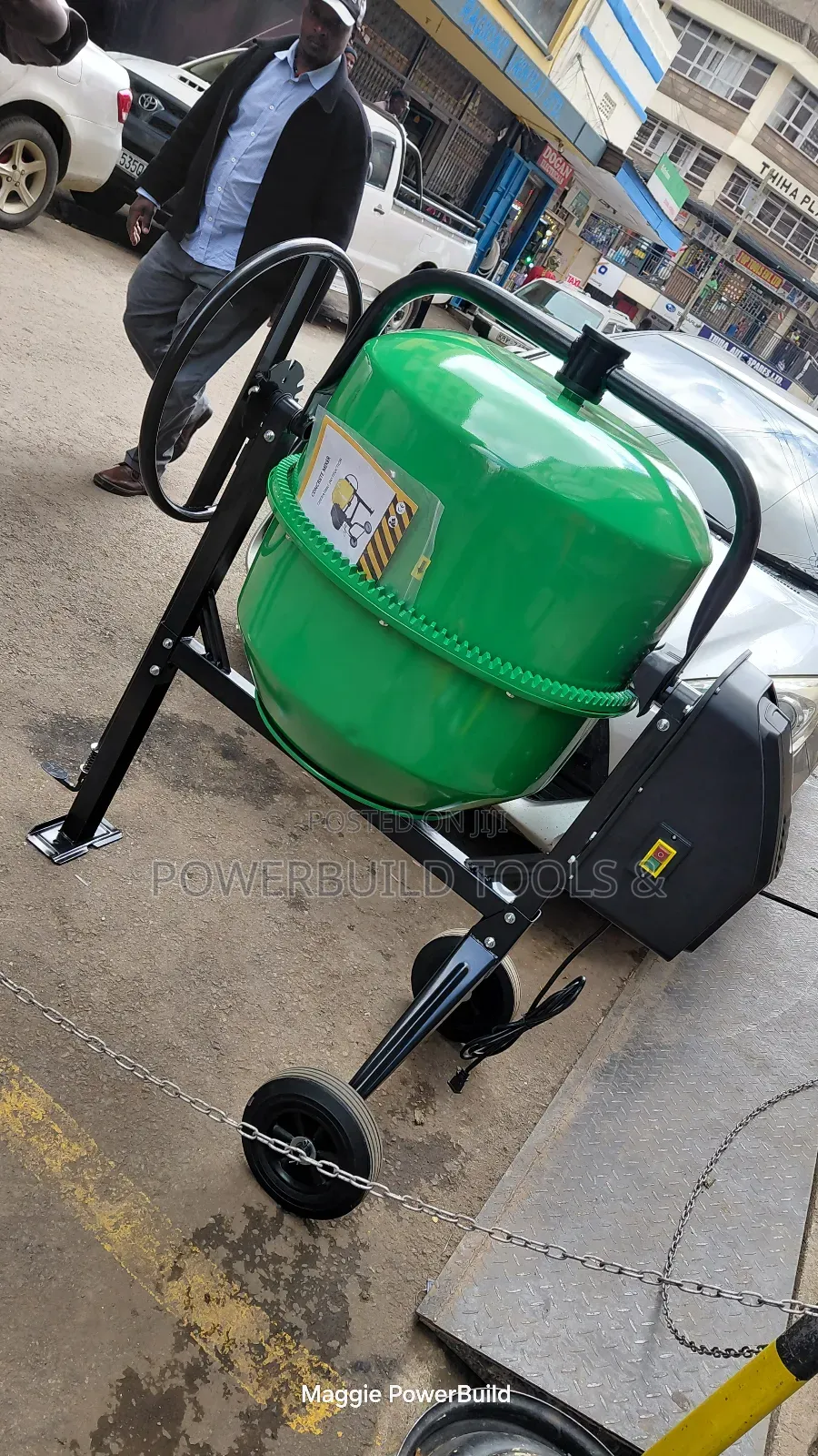 Reliable Pacwel 200l Electric Concrete Mixer With 2hp Motor