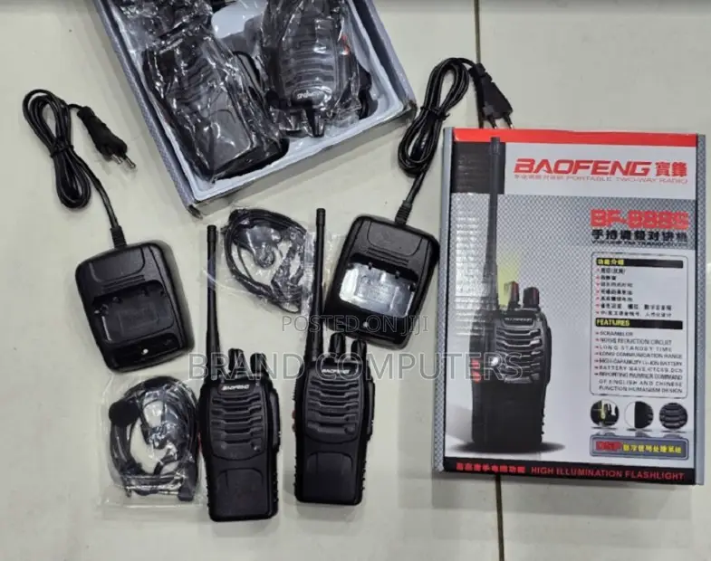 Bf-888s Portable Handheld Rechargeable Walkie-Talkie for Ham Radio