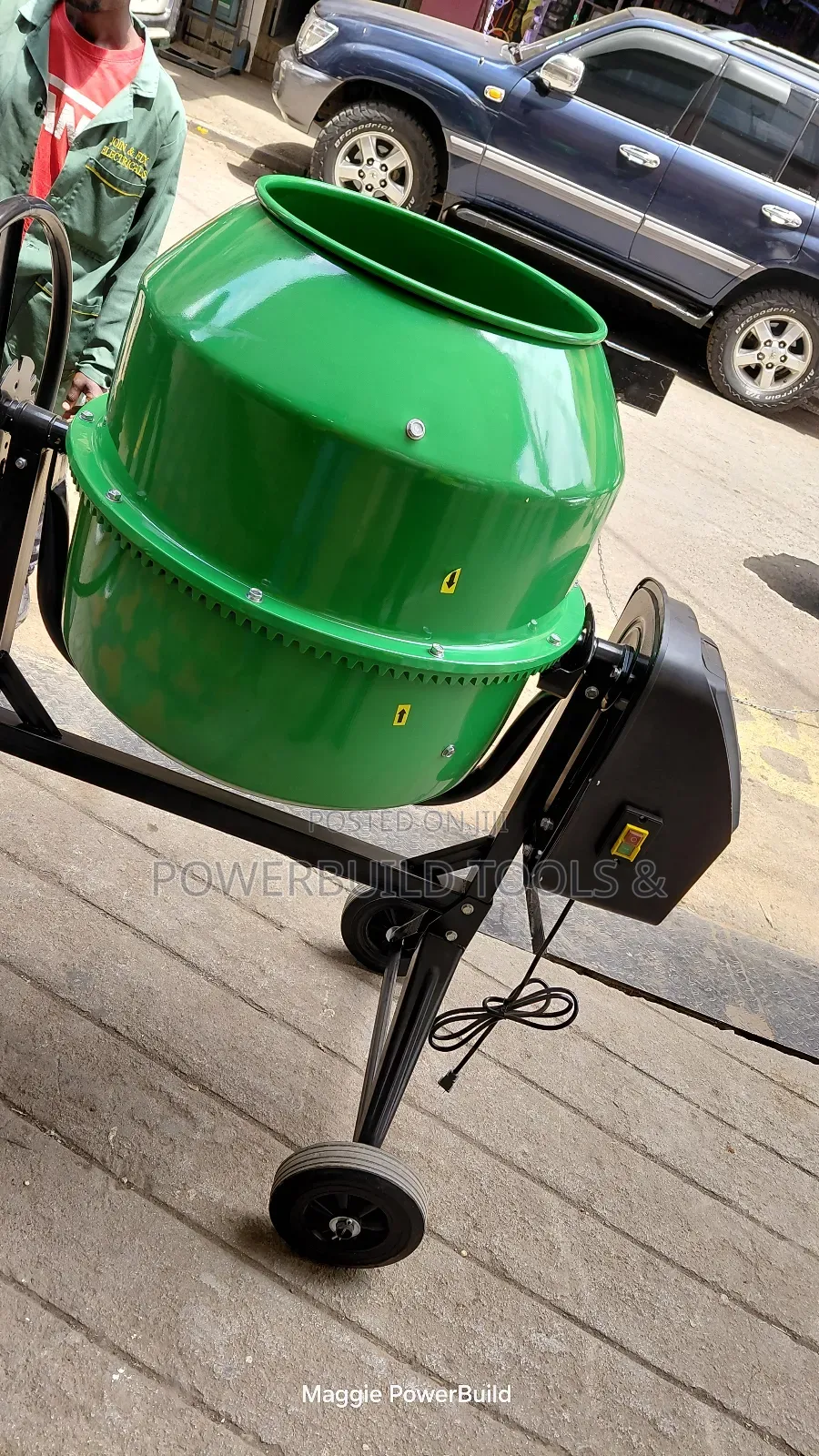 200l Pacwel Electric Stand Cement Mixer
