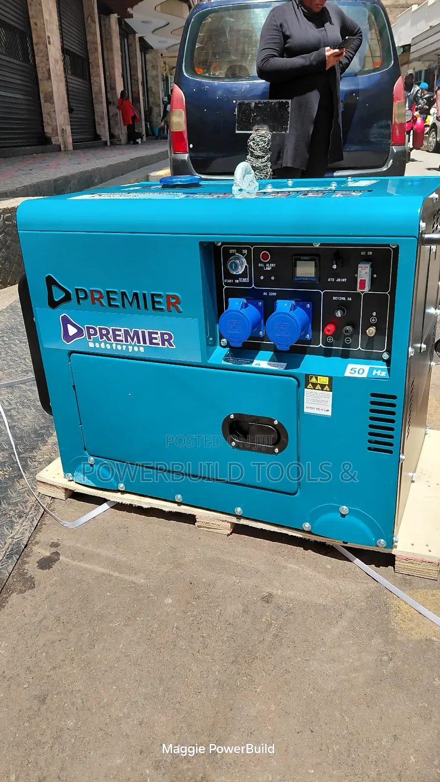 Premier 9.2/10.25kva Silent Diesel Generator Automatic