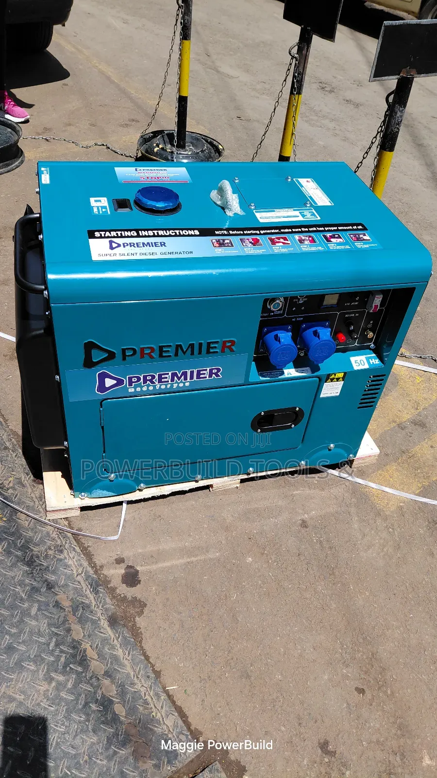 Premier 9.2/10.25kva Silent Diesel Generator Automatic