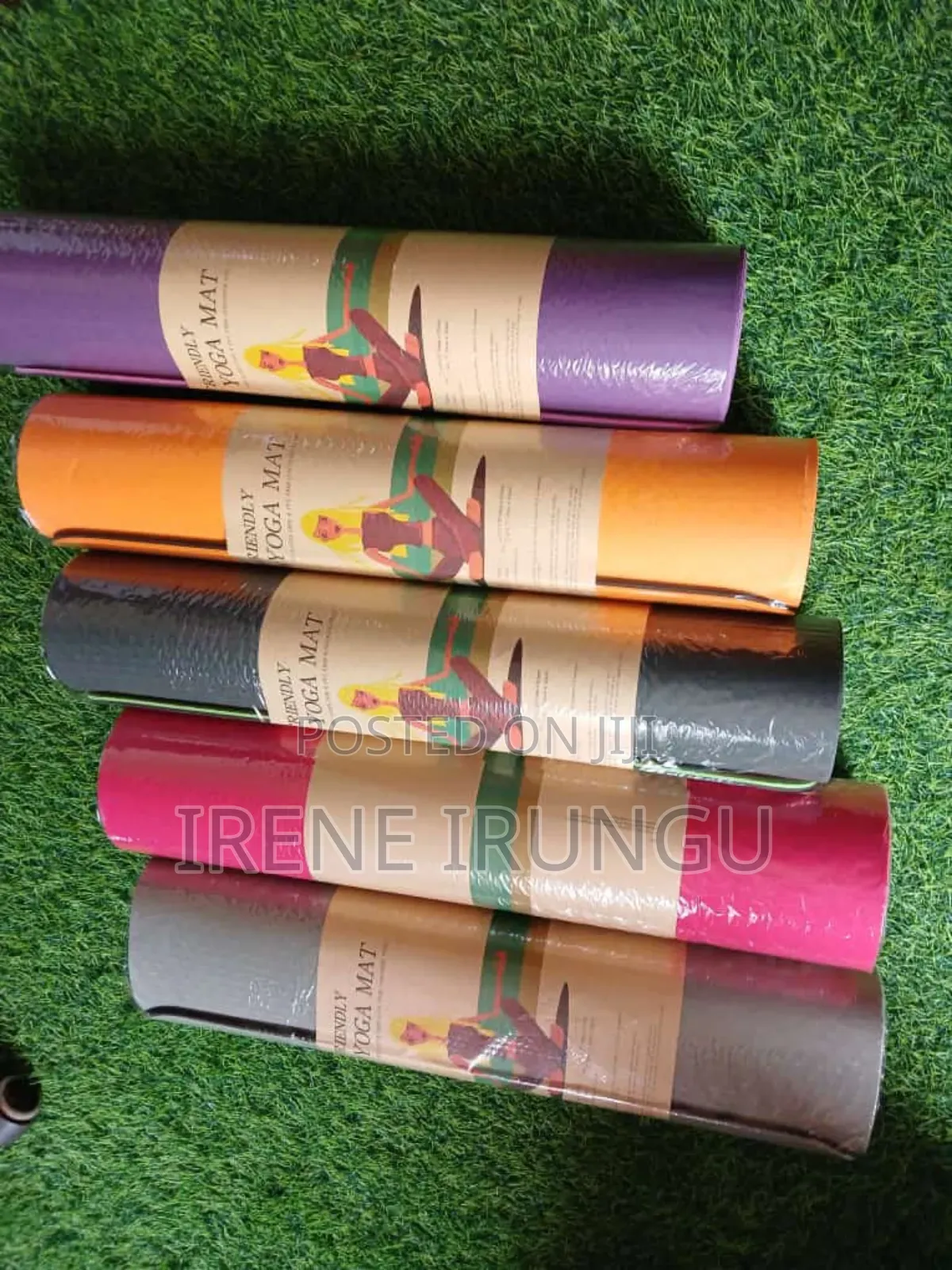 Orange/ Red)/Purple Gym Mats