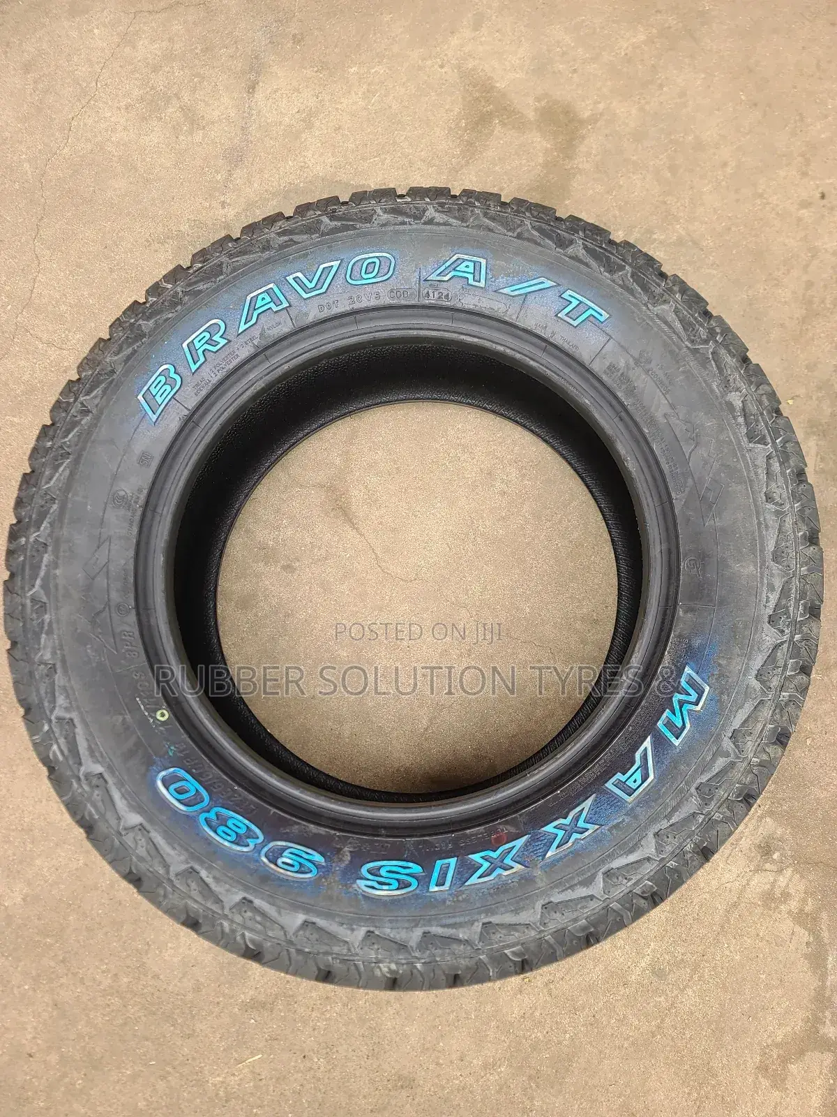 265/60r18 A/T980 Maxxis [Bravo L/T ] Made In Thailand
