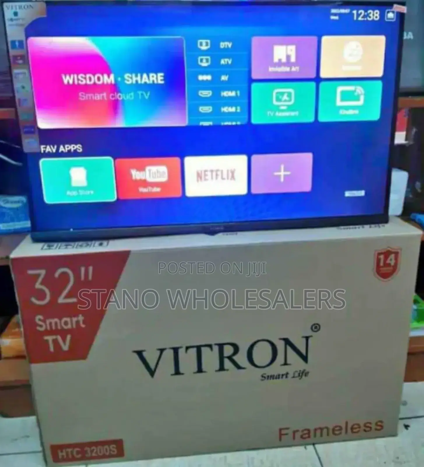 32inch Vitron Digital Frameless Tv