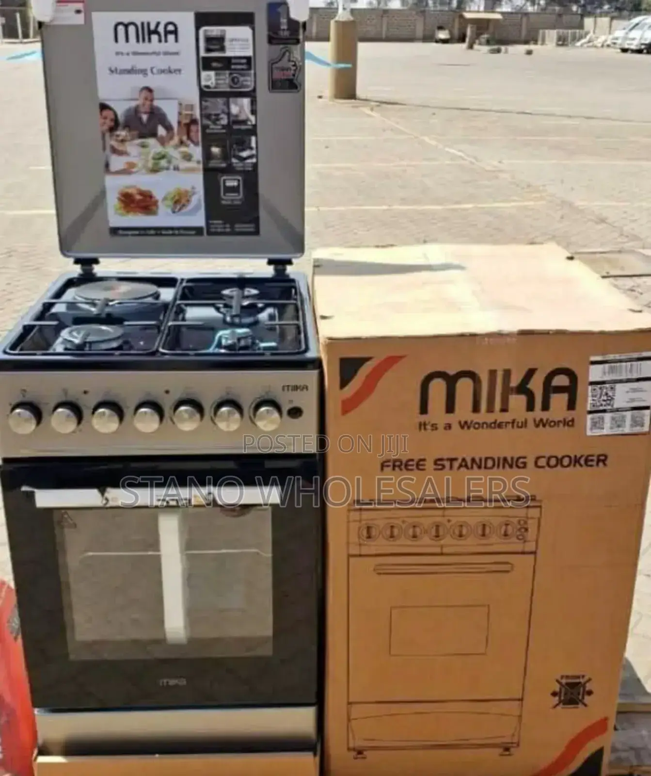 Durable 50 by 60 Mika 3gas and 1 Rapid Hot Plate