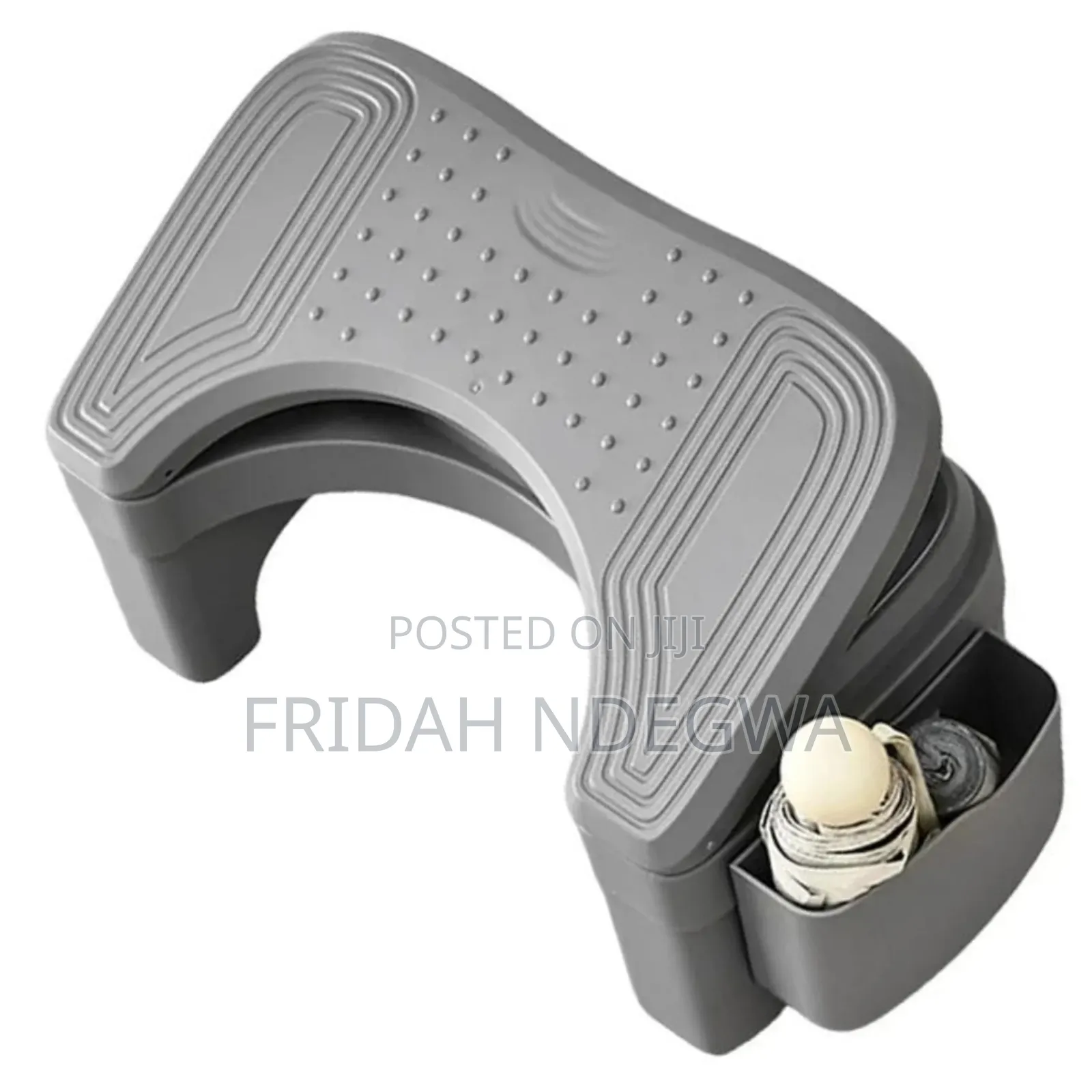*Ergonomic Foldable / Adjustable Footrest With Storage Space
