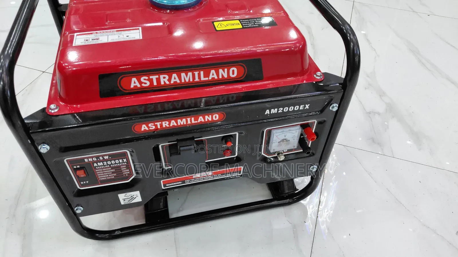 Astramilano Italy 1200watts 2kva Petrol Generator.