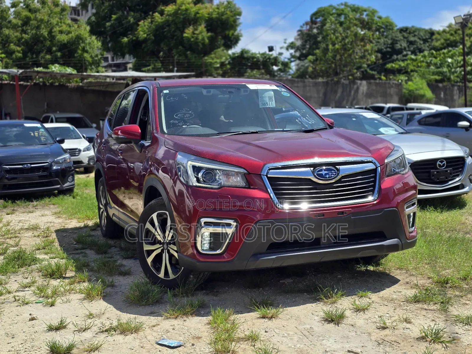 Subaru Forester Premium AWD 2019 Burgundy