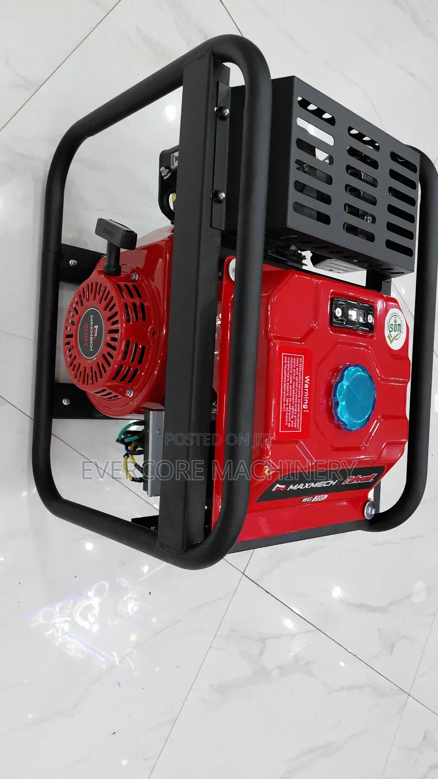Maxmech Italy 120amps Welding Generator Petrol Engine.