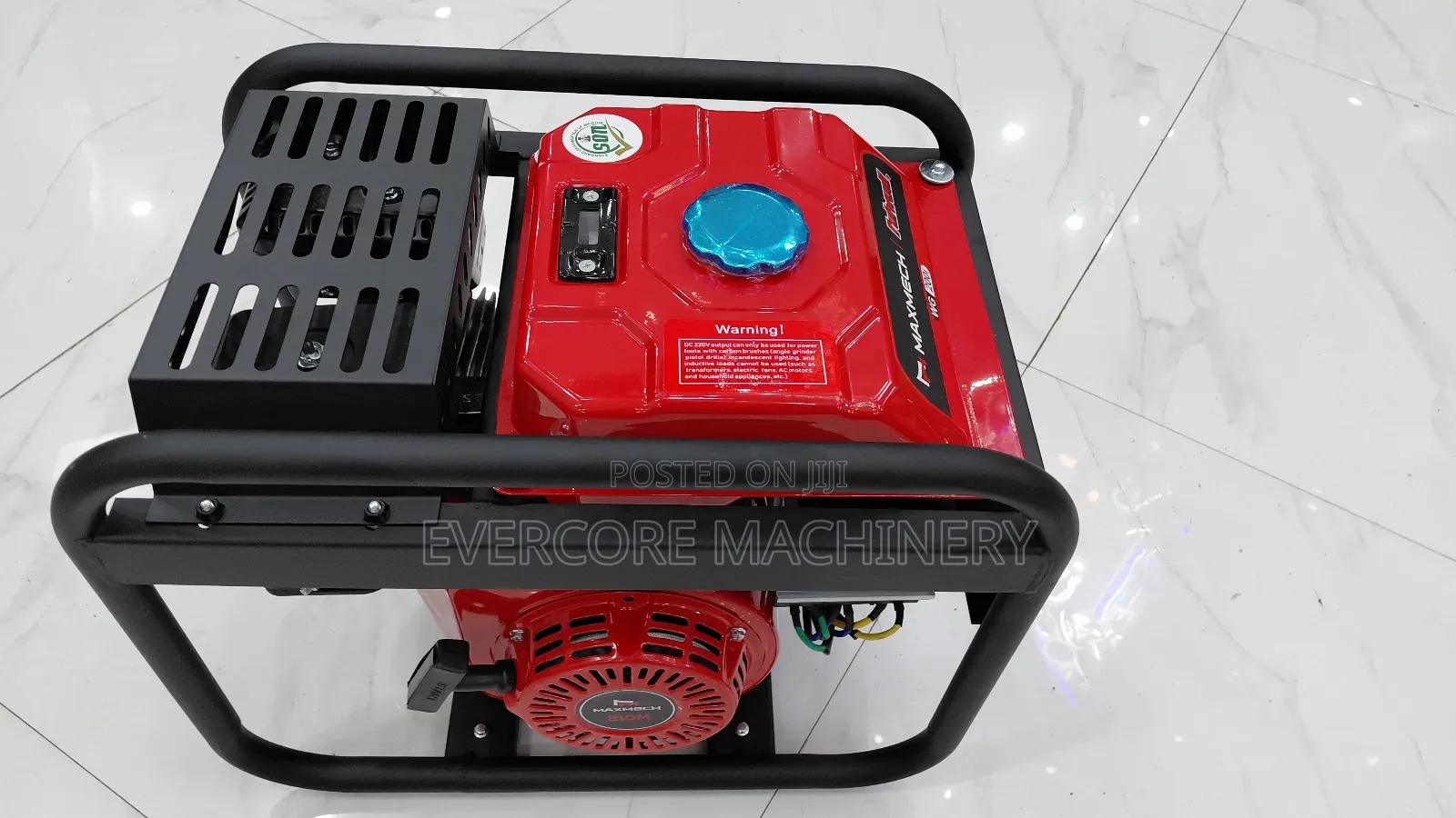 Maxmech Italy 120amps Welding Generator Petrol Engine.