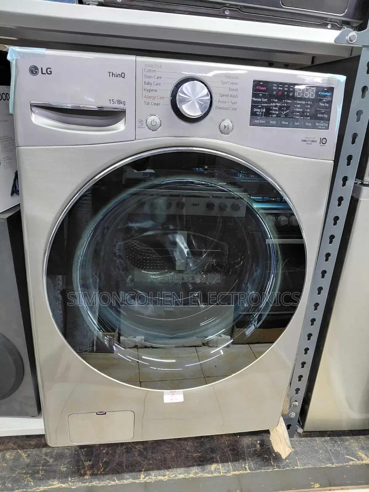 Lg 15/8kg Wash And Dry Front Load Washing Machine