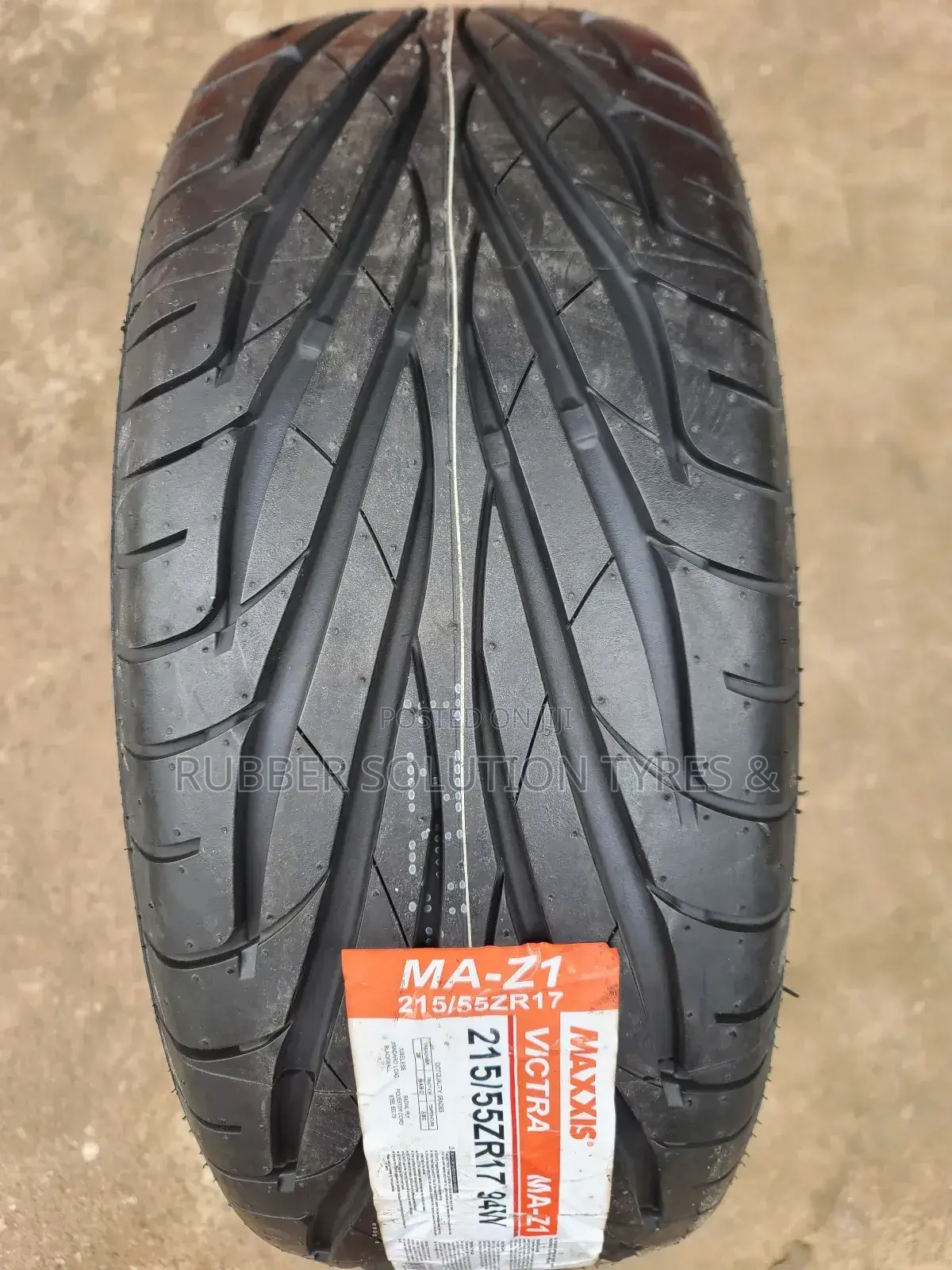 215 /55 R17 Maxxis Tyres 94y Victra Ma-Z1