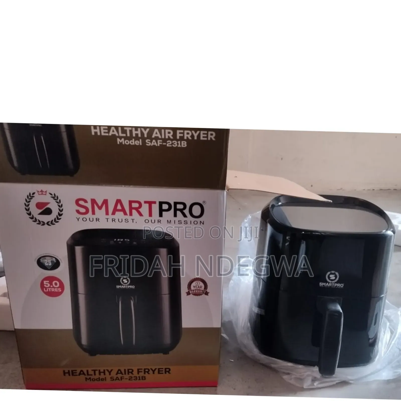 5 Litres Smart Pro Digital Air Fryer