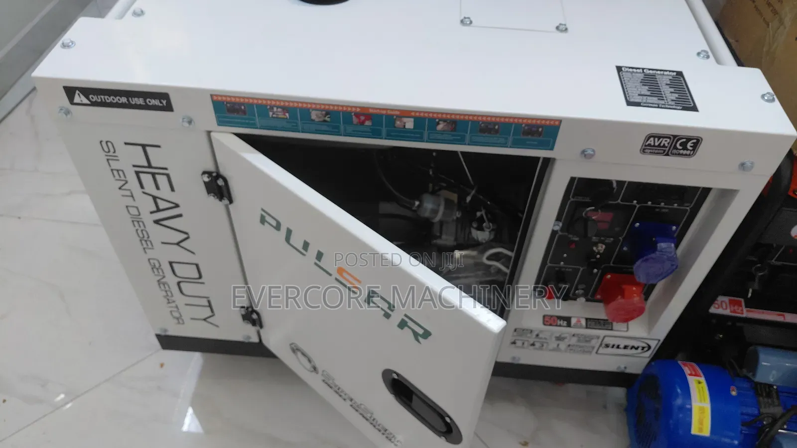 Pulsar 15kva Diesel Silebt Generator With Ats.