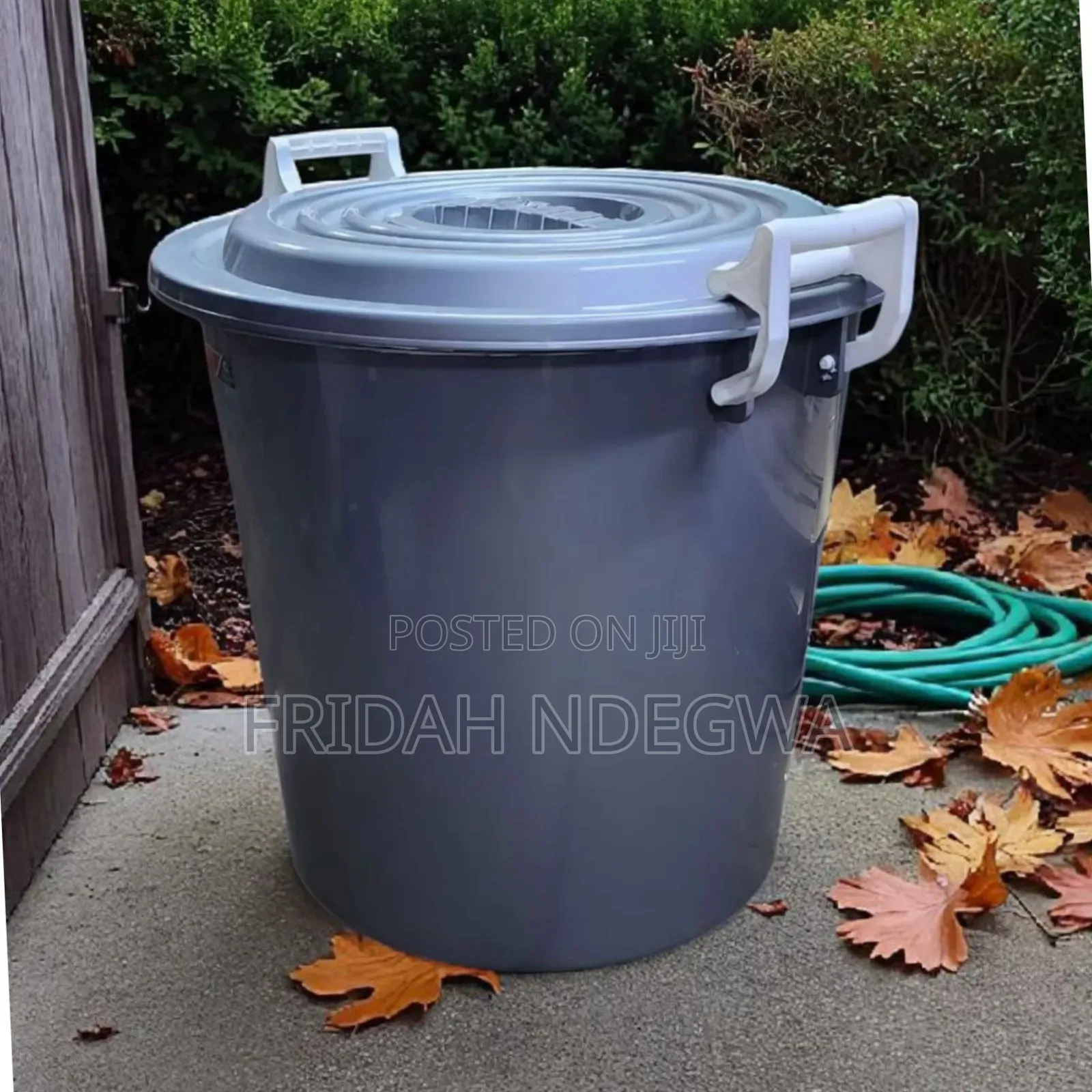 *Metallic Grey Colour* Complast Giovanni Multipurpose Drum 100ltr
