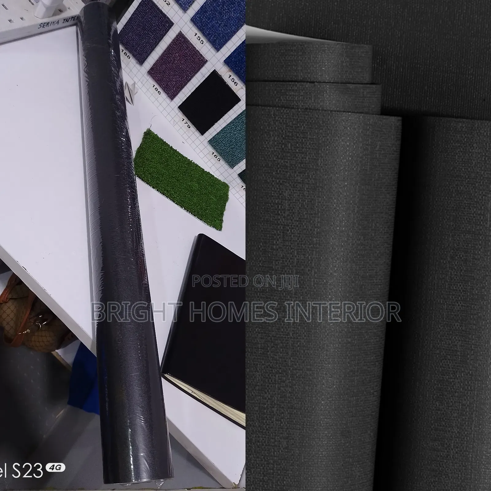 Black Matte Contact Paper for Wandrops