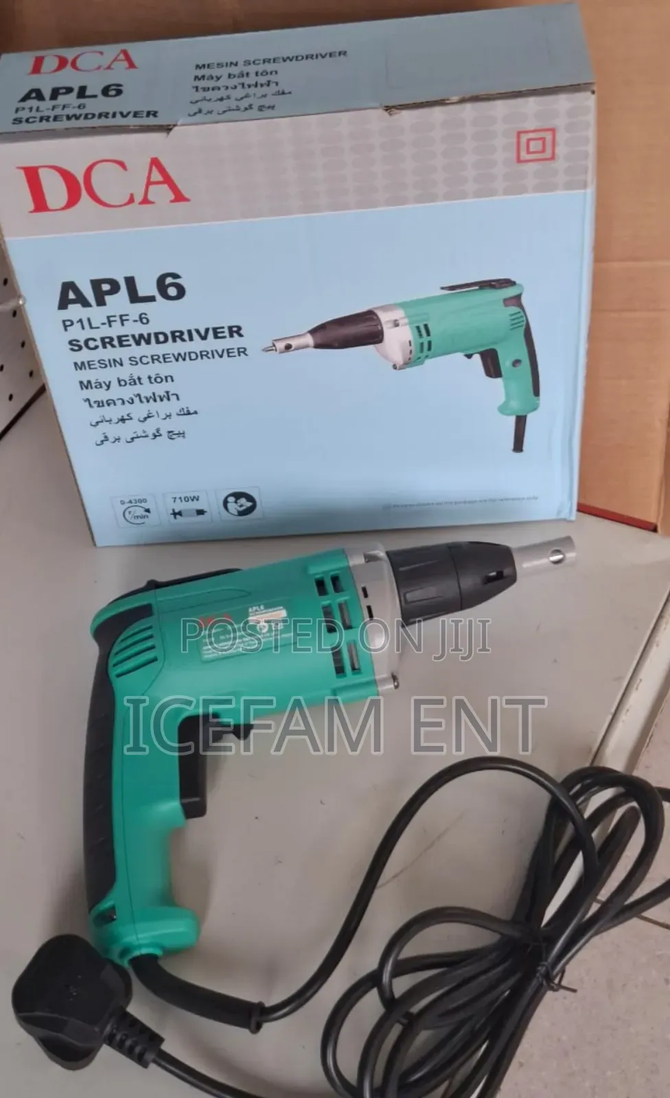 Dca Electric Screw Driver/Corded Screw Driver